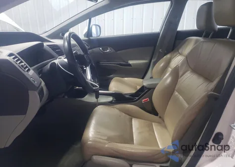 2012 Honda Civic Hybrid L из США, поврежденный, VIN JHMFB4F36CS000301